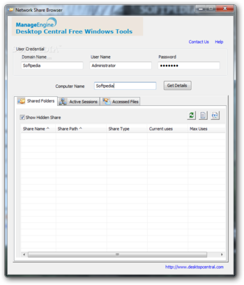 Desktop Central Free Windows Tools screenshot 4