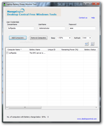 Desktop Central Free Windows Tools screenshot 6