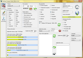 Desktop Changer Vicktor screenshot