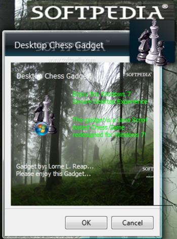 Desktop Chess Gadget screenshot 2