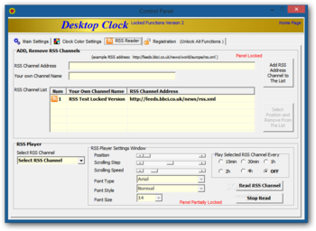 Desktop Clock screenshot 4