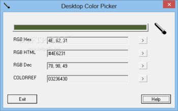 Desktop Color Picker screenshot