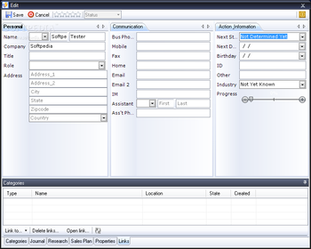 Desktop Contact Manager screenshot 2