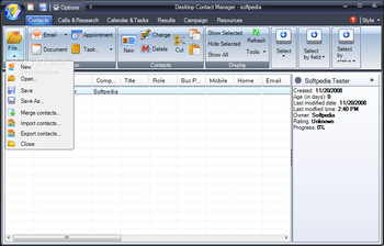 Desktop Contact Manager screenshot 7