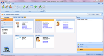 Desktop Contact Organizer screenshot 2