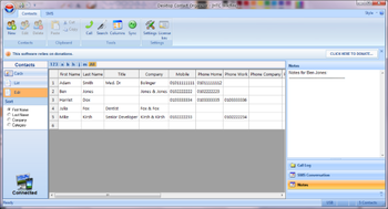 Desktop Contact Organizer screenshot 4