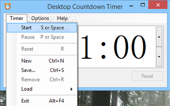 Desktop Countdown Timer screenshot 2