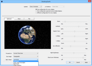Desktop Earth screenshot 2