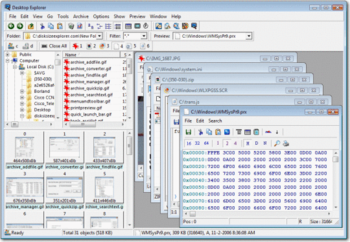 Desktop Explorer screenshot
