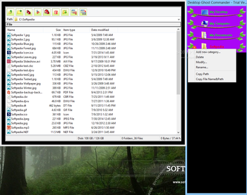 Desktop Ghost Commander screenshot 2