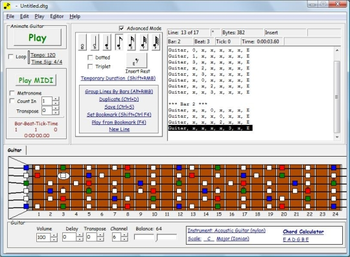 Desktop Guitar screenshot