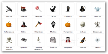 Desktop Halloween Icons screenshot