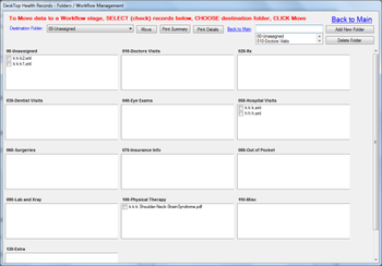 DeskTop Health Records Express Edition screenshot 2