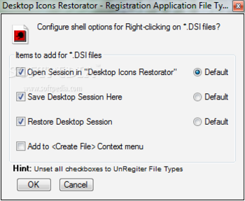 Desktop Icons Restorator screenshot 2