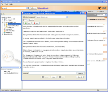 Desktop IRIS screenshot 2
