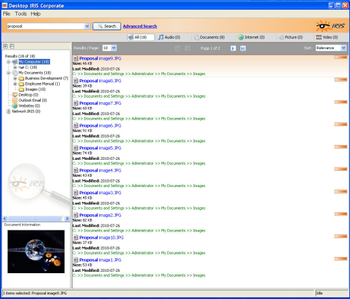 Desktop IRIS screenshot 3