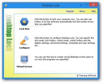 Desktop Lock screenshot