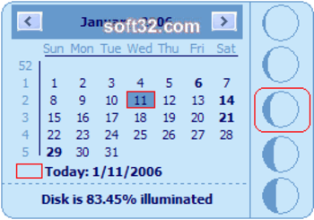 Desktop Lunar Calendar screenshot 2