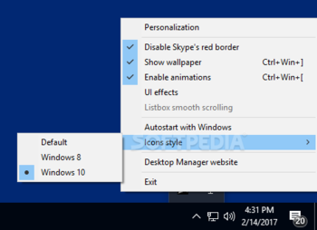 Desktop Manager Portable screenshot 2