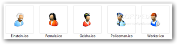 Desktop People Icons screenshot