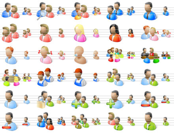 Desktop People Icons screenshot