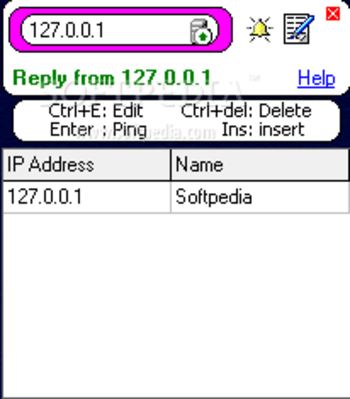 Desktop Pinger screenshot