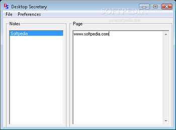 Desktop Secretary screenshot