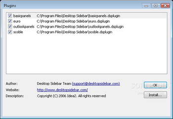 Desktop Sidebar screenshot 8