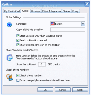 Desktop SMS screenshot 2