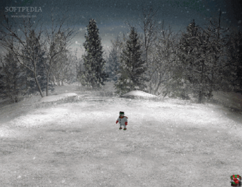 Desktop Snowman Screensaver screenshot