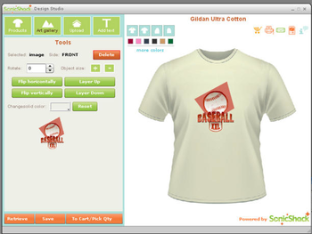 Desktop T Shirt Creator screenshot