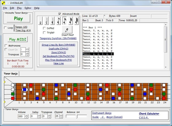 Desktop Tenor Banjo screenshot