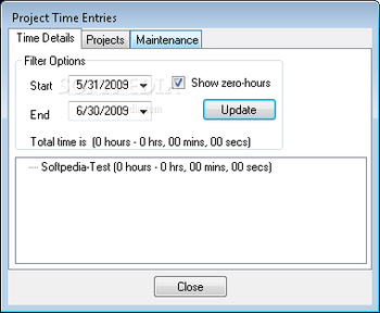 Desktop Time Tracker screenshot 4
