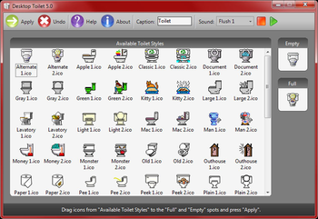 Desktop Toilet screenshot