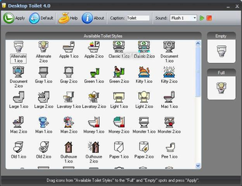Desktop Toilet screenshot 2