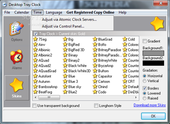 Desktop Tray Clock screenshot 8