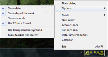 Desktop Tray Clock screenshot 9