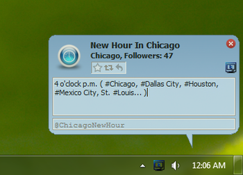 Desktop Twitter screenshot