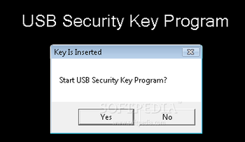 Desktop USB Security Key screenshot