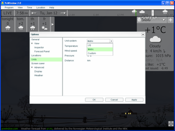 Desktop weather screenshot 5