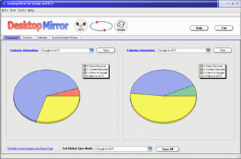 DesktopMirror for Google and ACT! screenshot 2