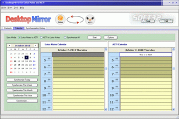 DesktopMirror for Lotus Notes and ACT! screenshot 2