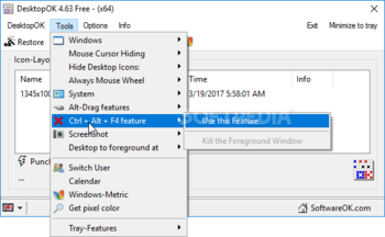 DesktopOK screenshot 3