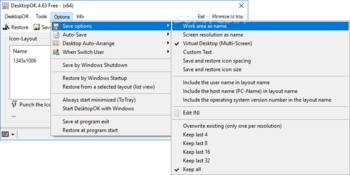 DesktopOK screenshot 4