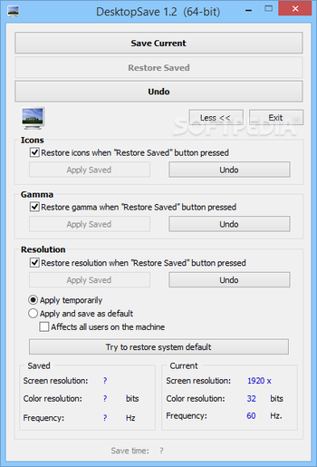 DesktopSave screenshot