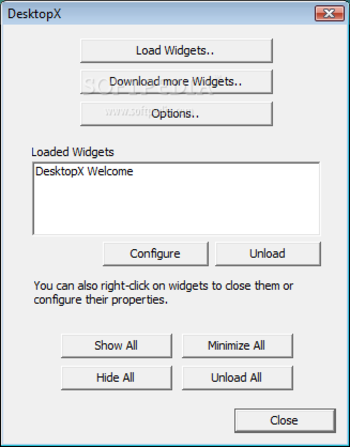 DesktopX screenshot 2