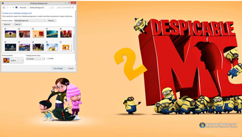 Despicable Me 2 Windows 7 Theme screenshot