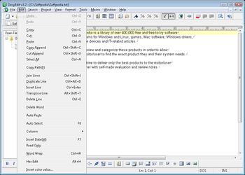 DesyEdit screenshot 3