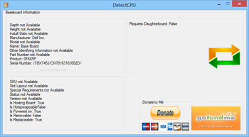 Detect CPU Information screenshot 2