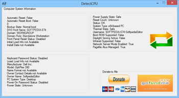 Detect CPU Information screenshot 5